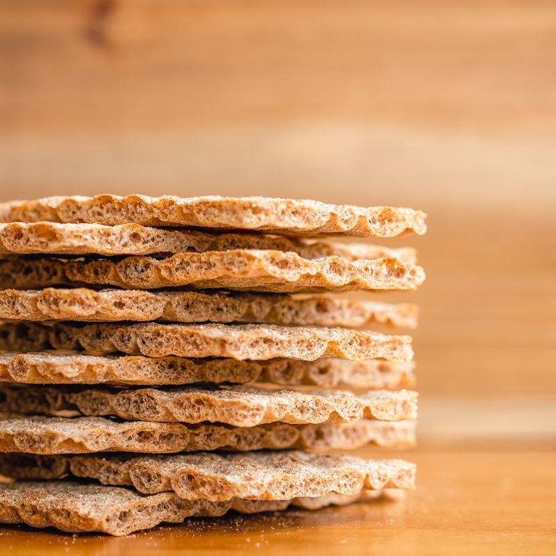Black Olive and Herb Yogurt with Whole Grain Crispbread