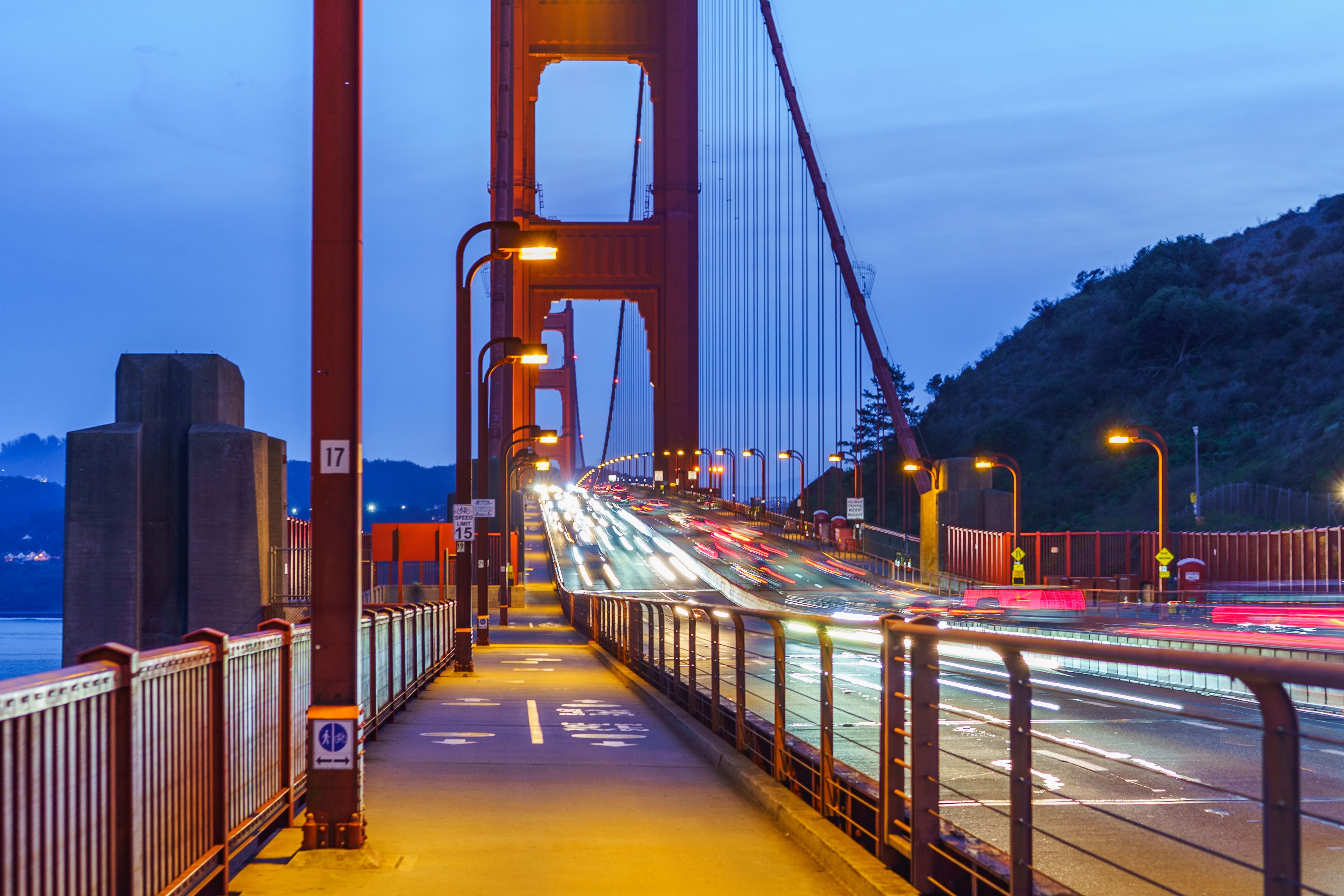 Golden Gate Bridge at Twilight