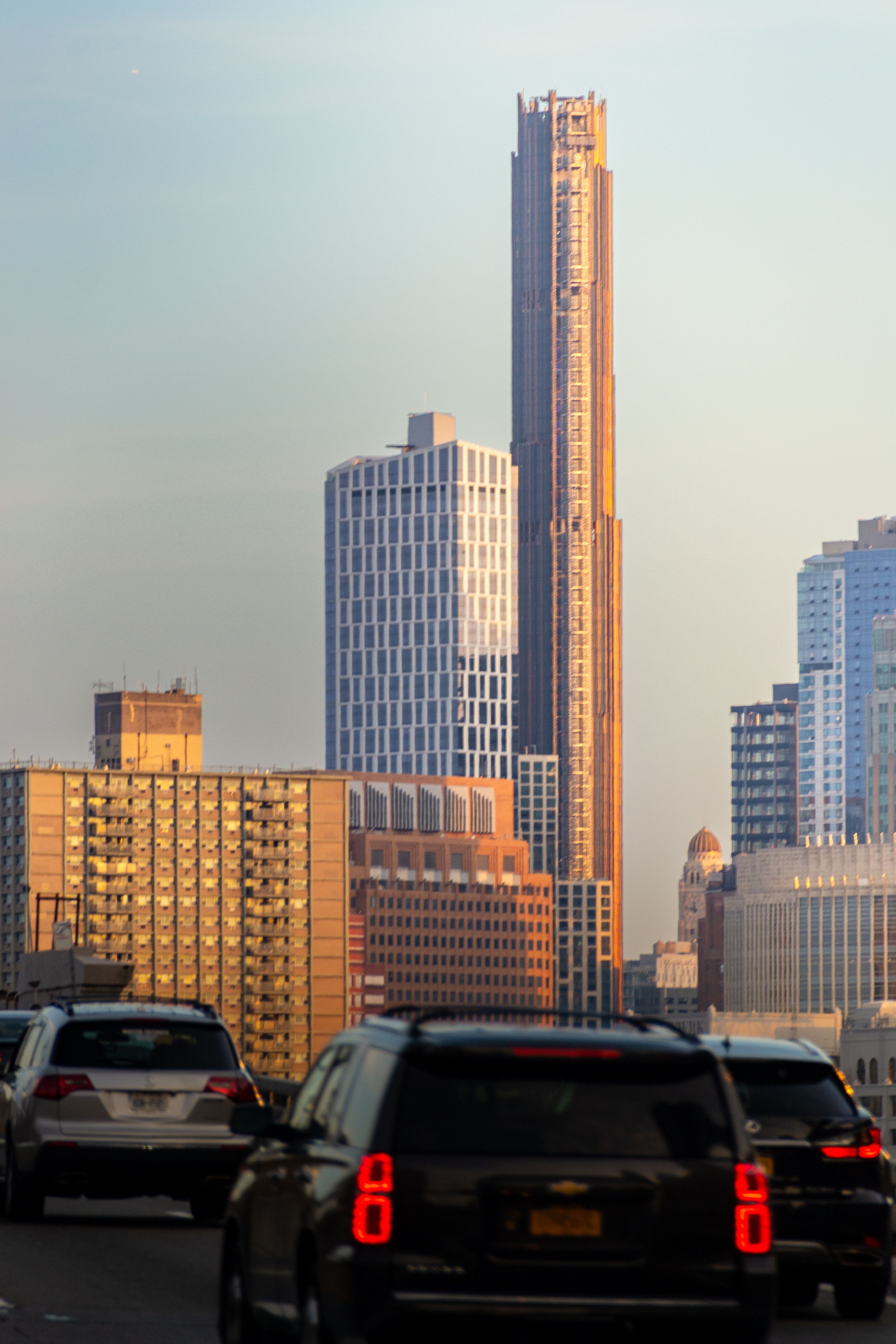 Stunning New York City Skyline at Golden Hour · Free Stock Photo