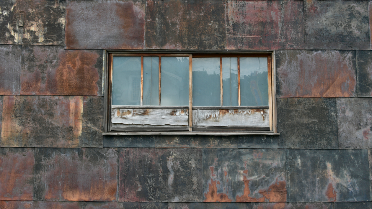 Building Texture Window.old Rustic Weathered Window on Old Building Facade · Free Stock Photo