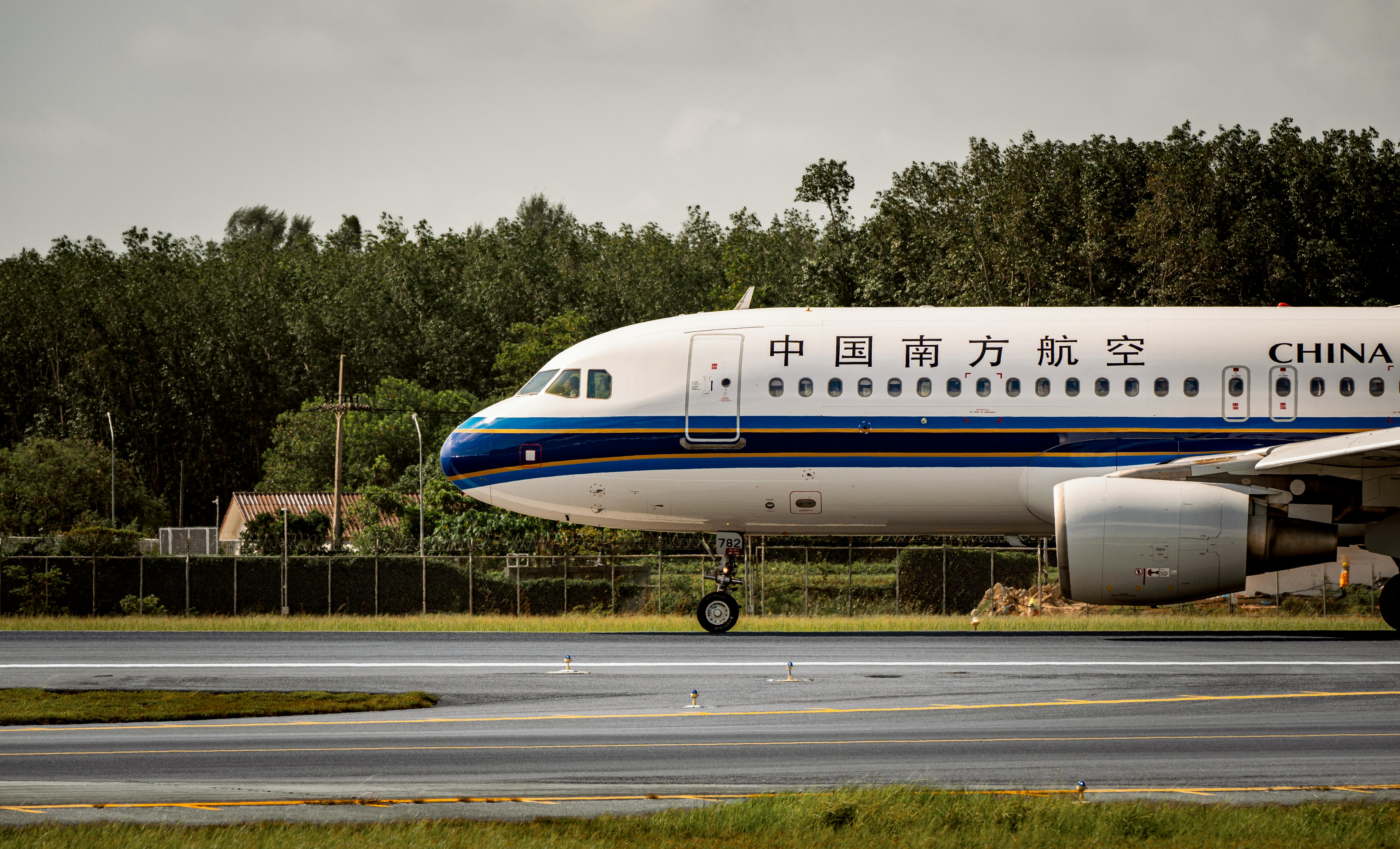 China Southern Airlines Jet on Runway