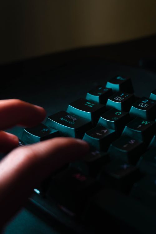 Free stock photo of keyboard, tech gadget, type Stock Photo