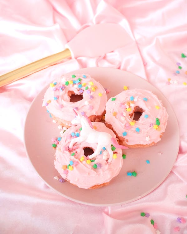 Doughnuts On A Plate