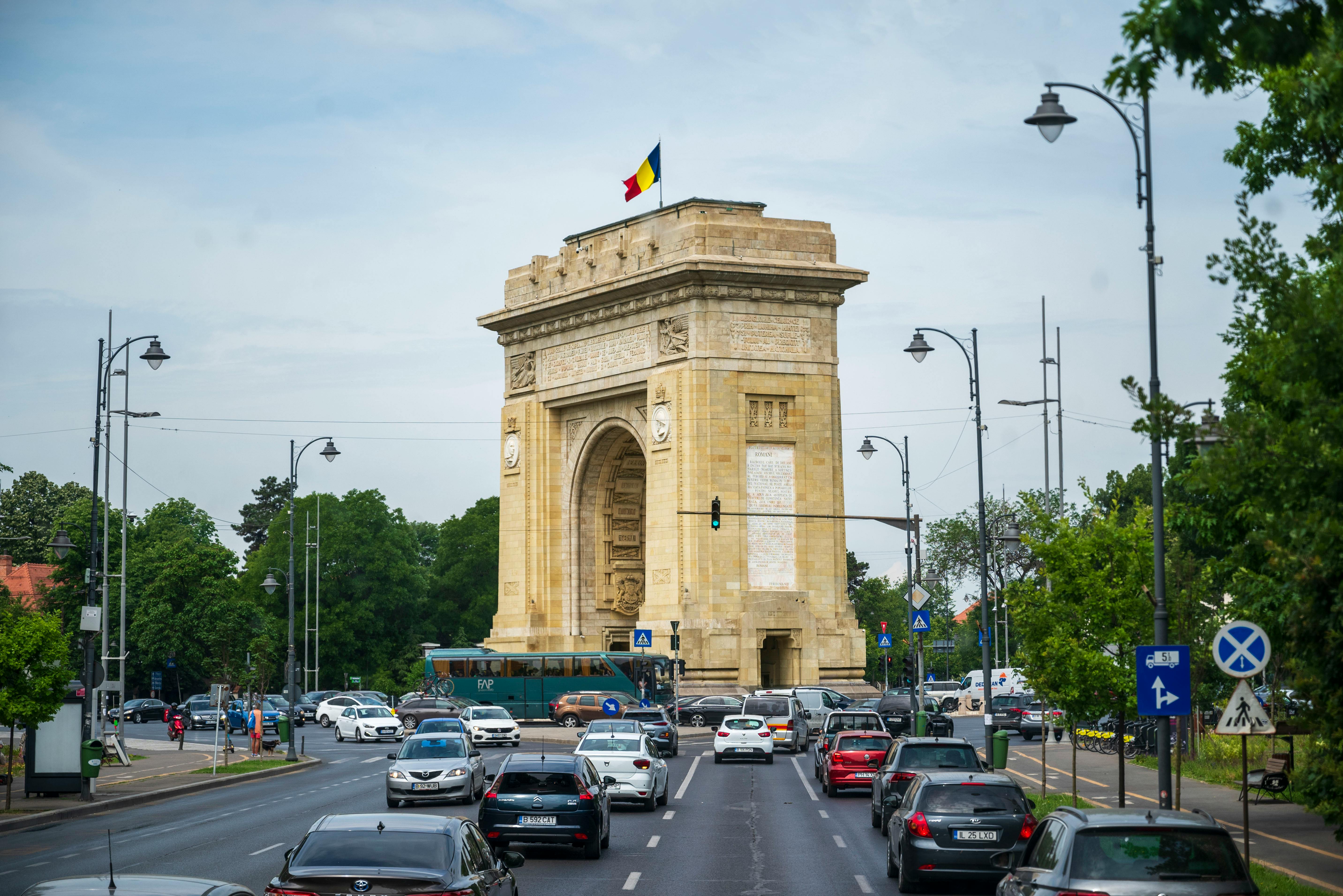 Bucharest Romania streets