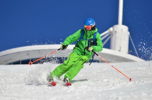 Person Skiing