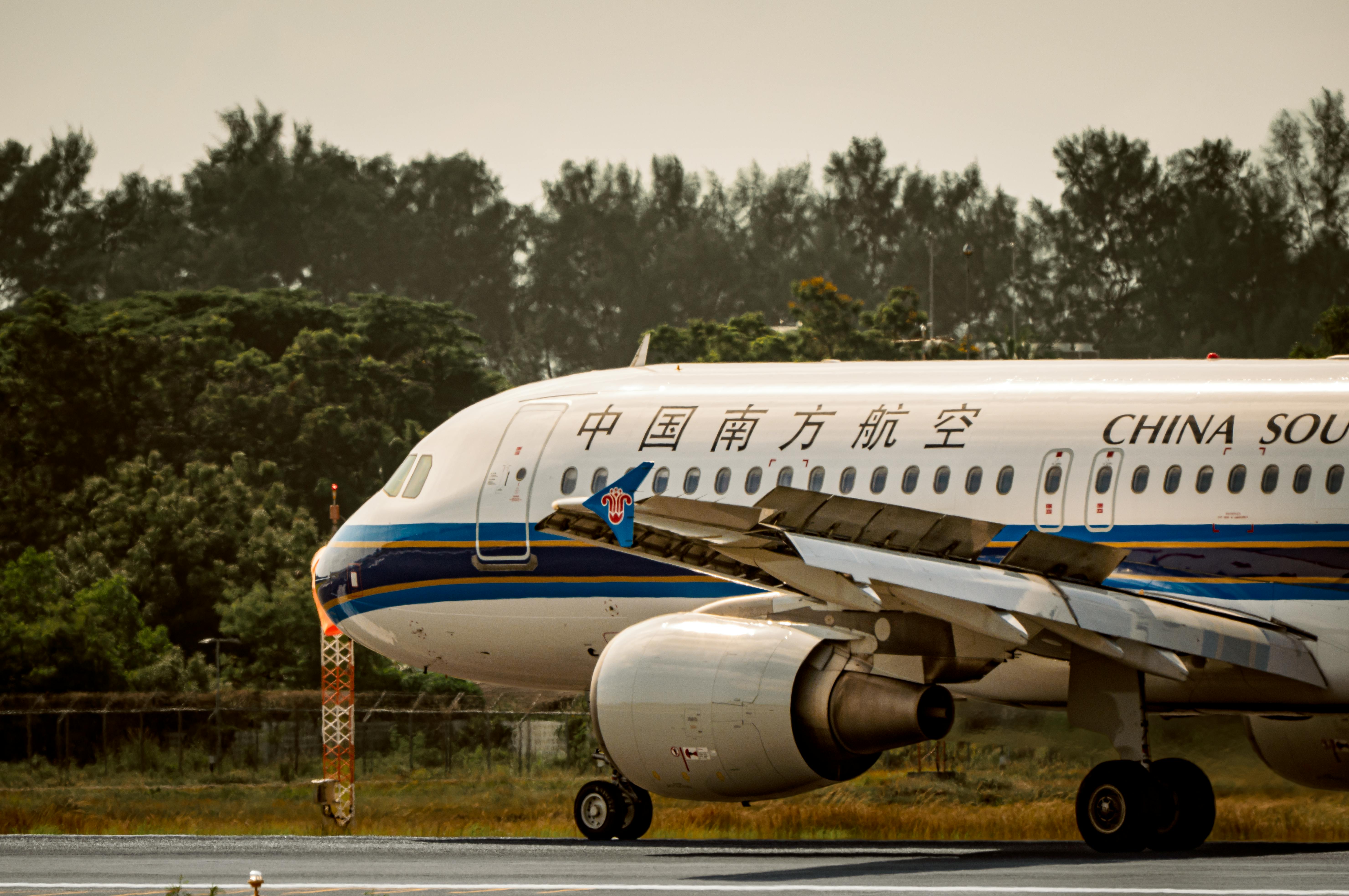 China Southern Airlines Plane on Runway