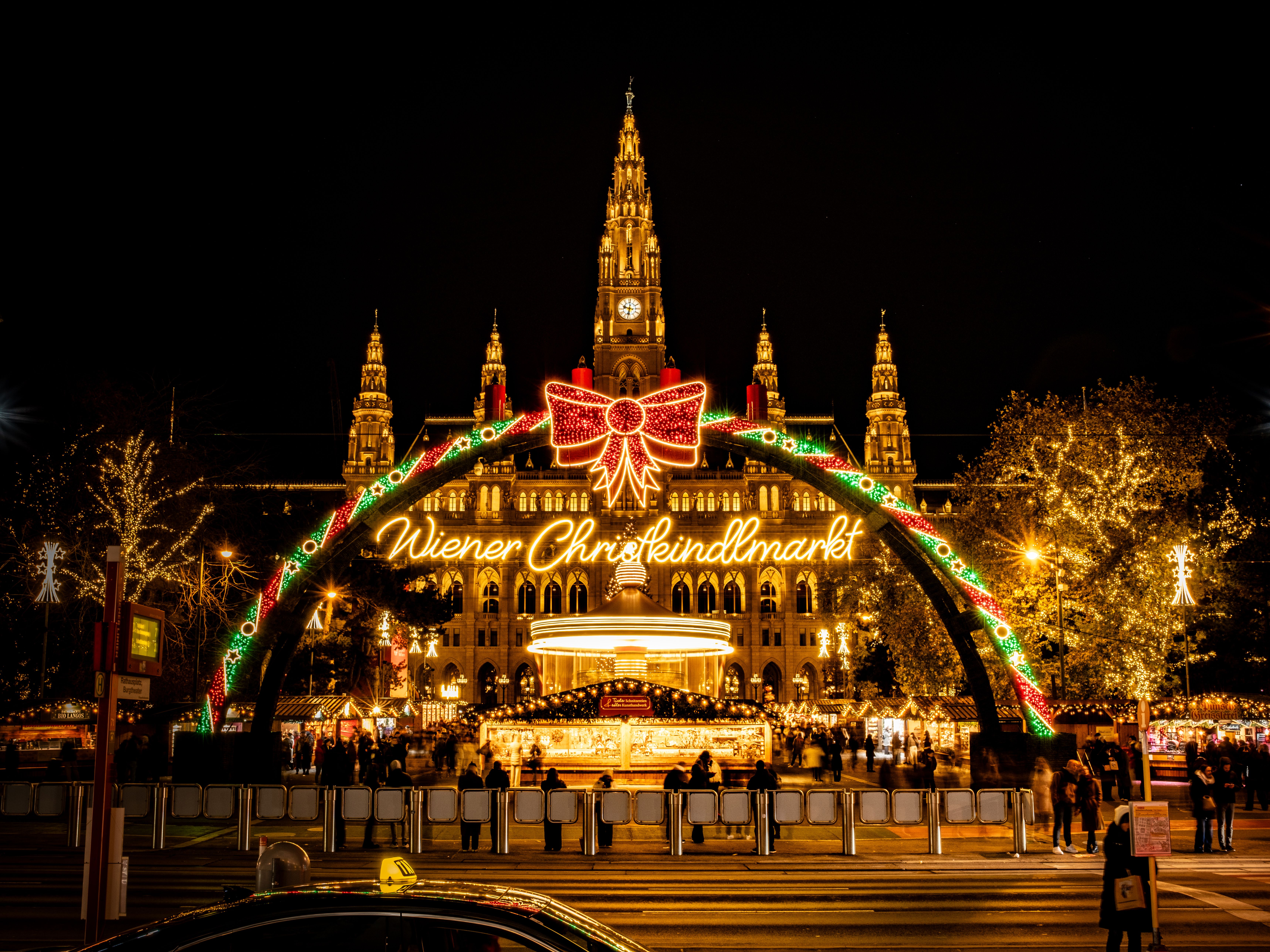 Vienna Christmas Dream event with festive lights and seasonal attractions