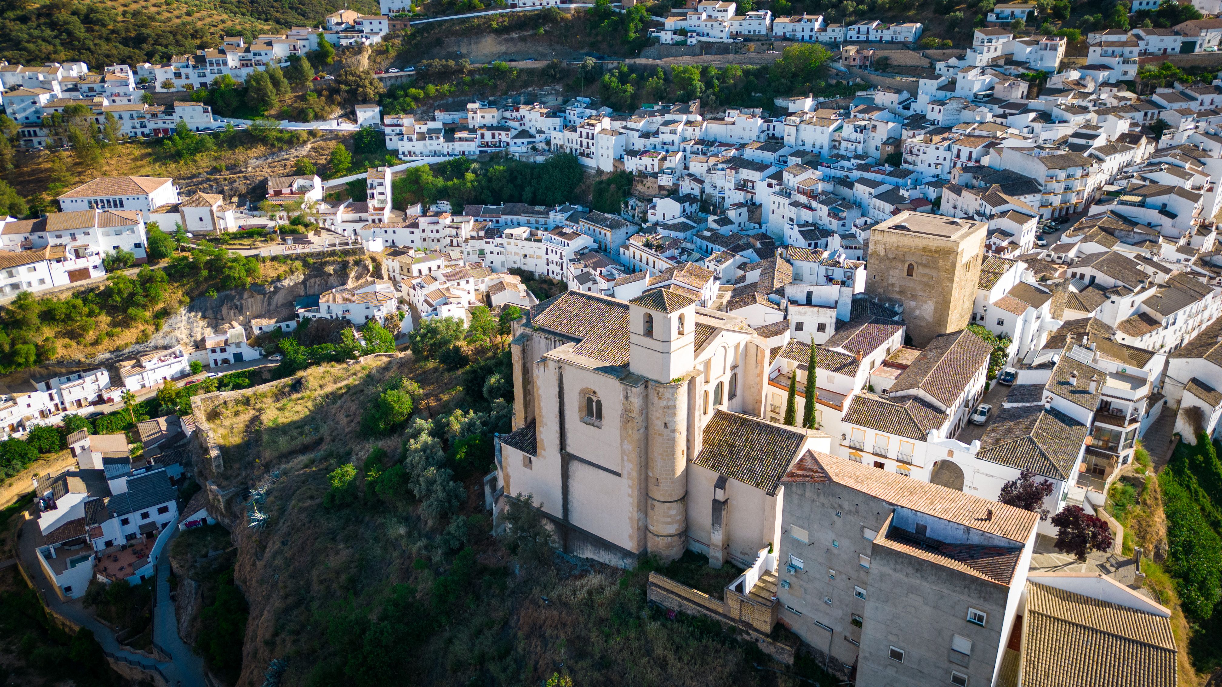Aerial View of Setenil de las Bodegas, Spain · Free Stock Photo