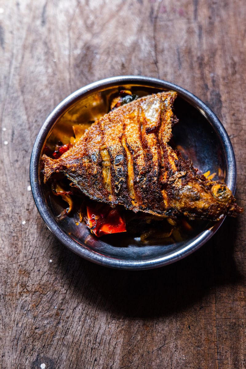Kerala style grilled fish
