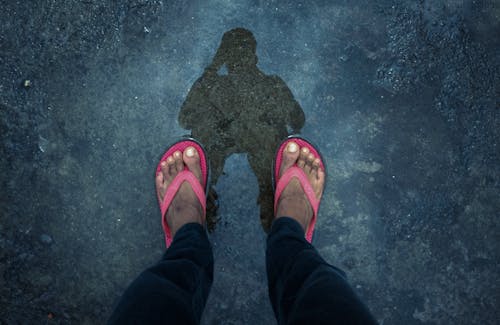 Free stock photo of shadow on water