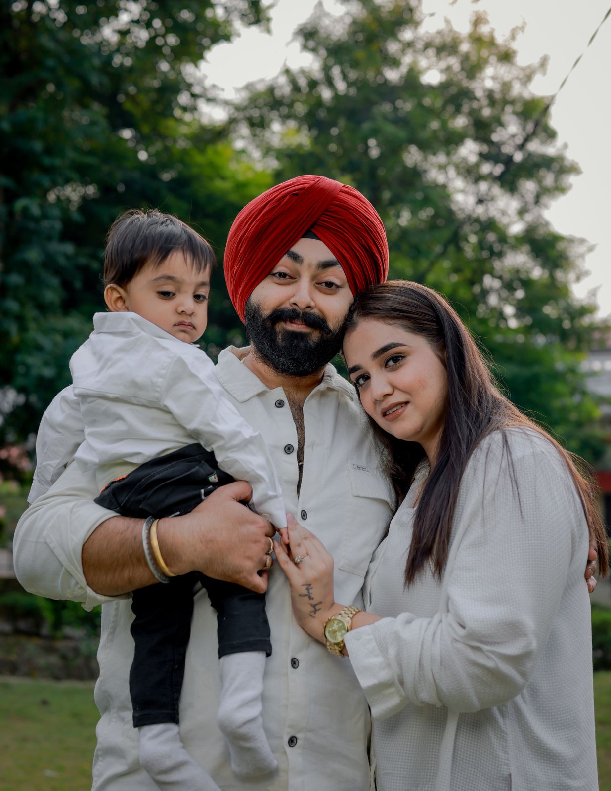 Indian family planning their financial future together
