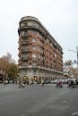 Wukang Mansion in Shanghai on a Busy Street