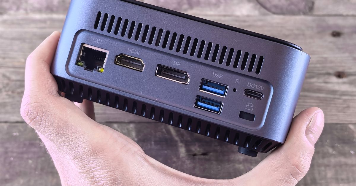 mini PC desktop hardware compact cooling