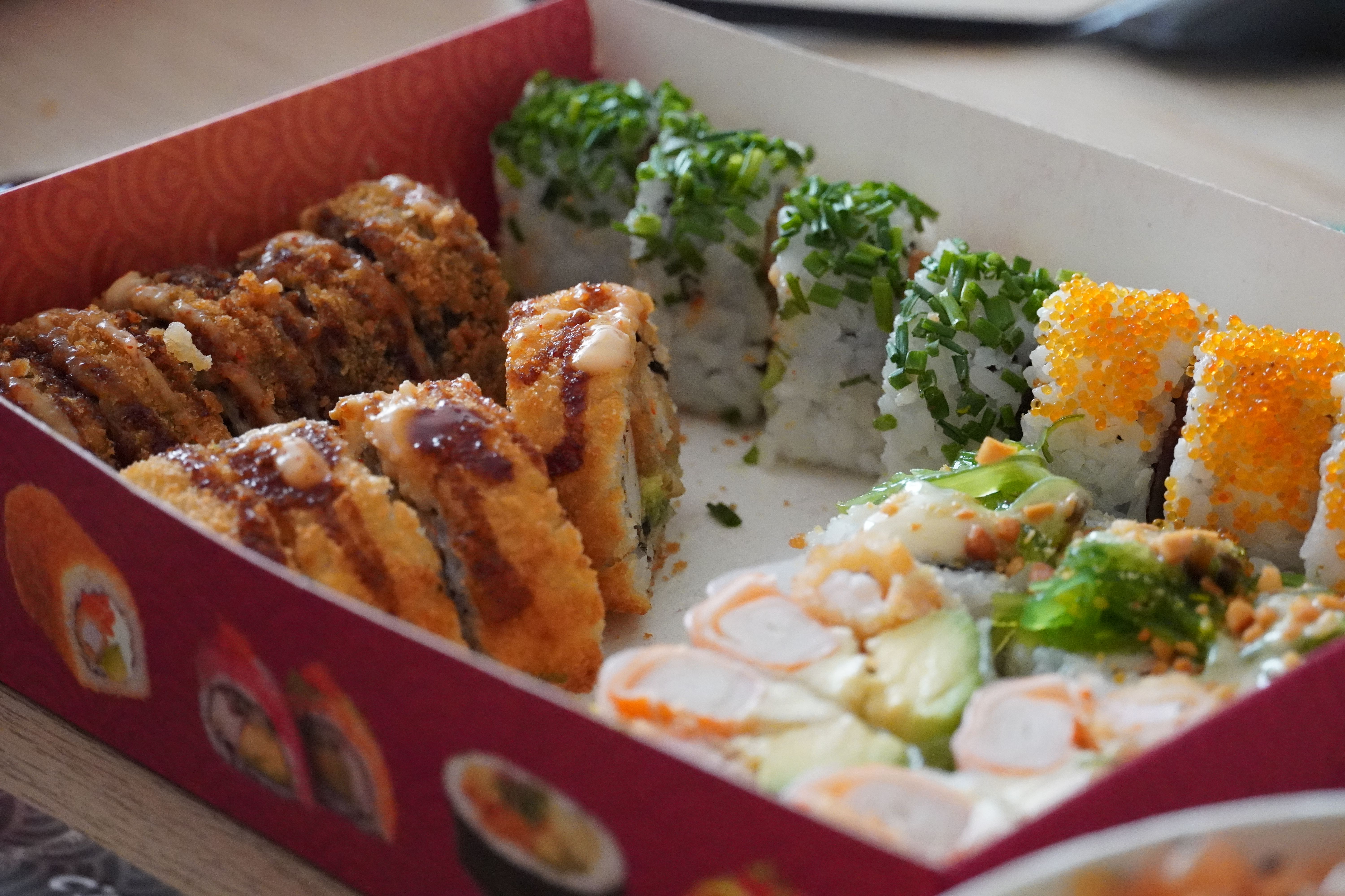Coconut Tempura with a Herb Crust