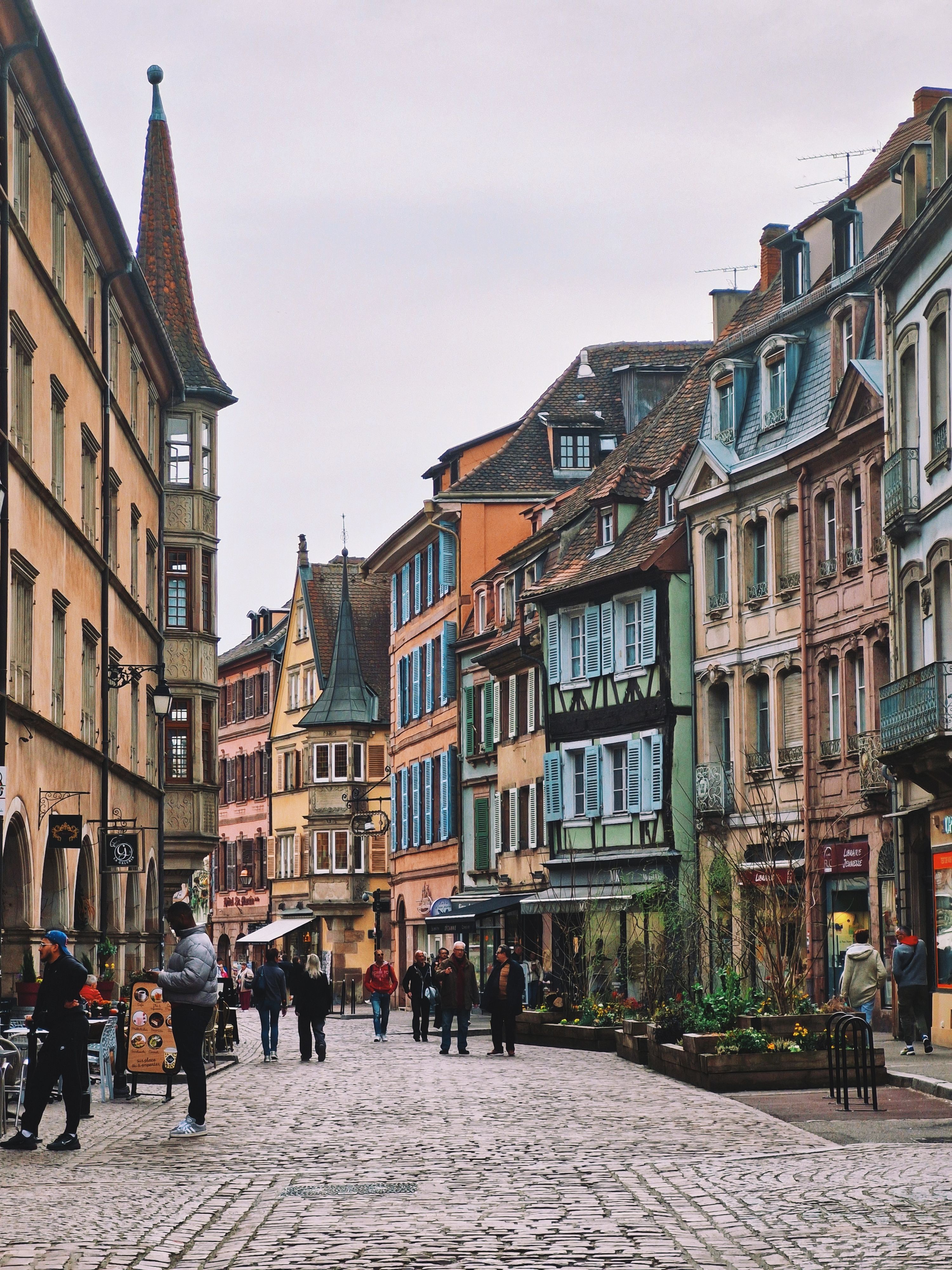 Charming Street in Colmar, France in Fall · Free Stock Photo