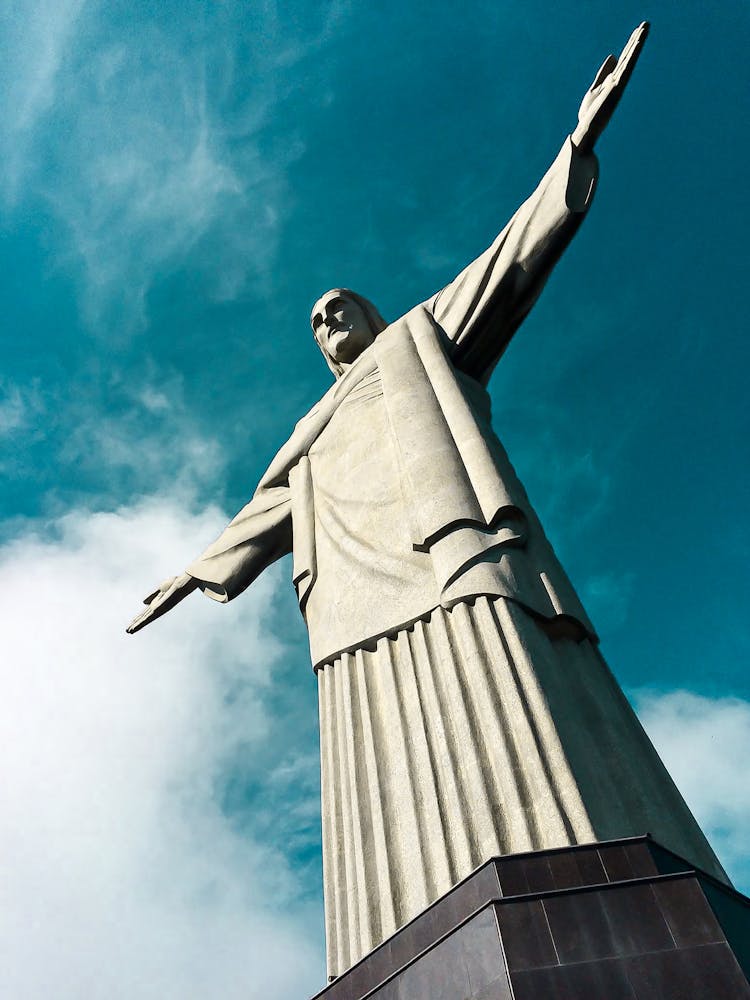 The Christ The Redeemer In Rio De Janeiro