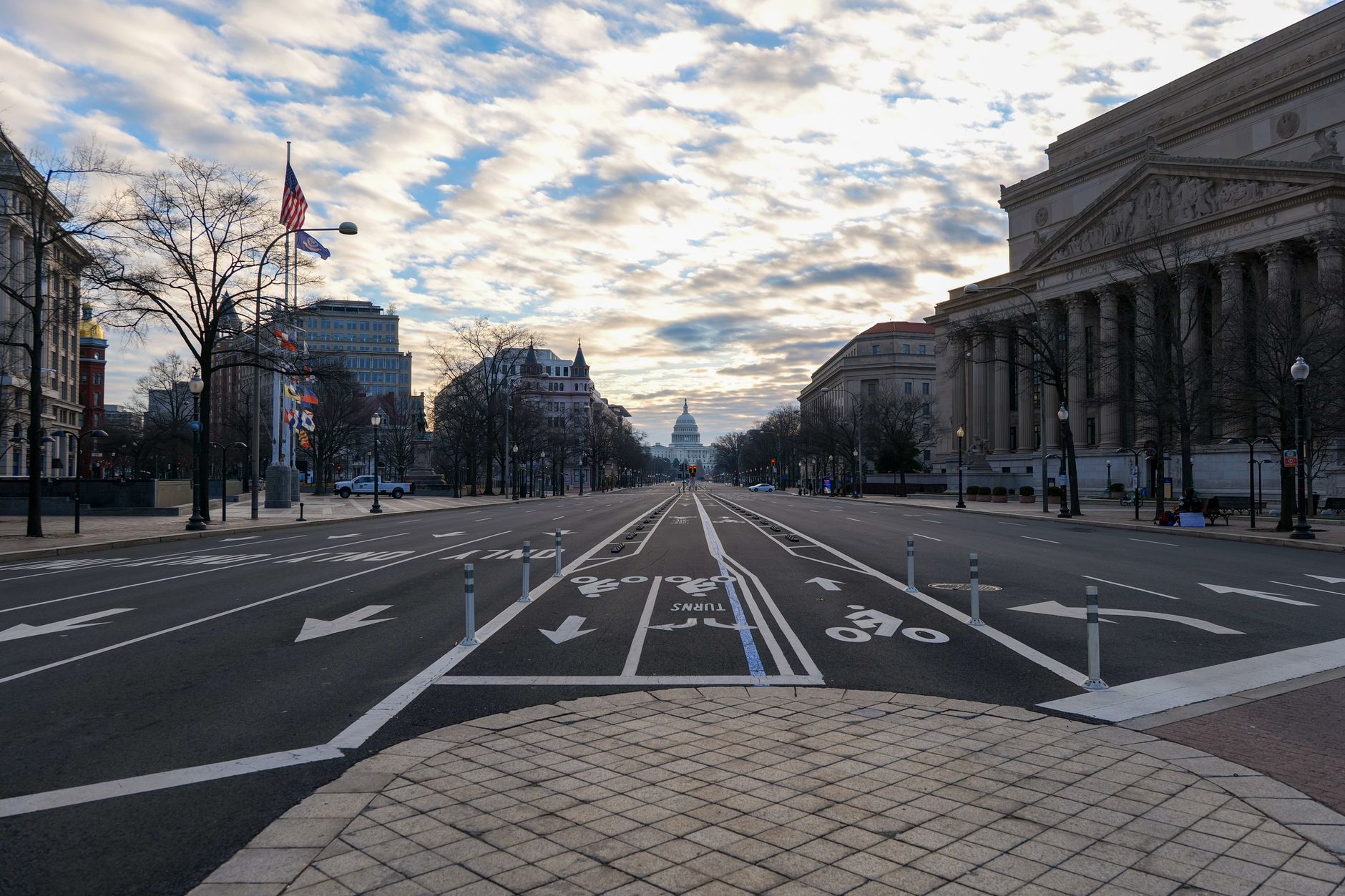 Pennsylvania Avenue and the White House, where the Dodgers broke modern baseball tradition with a repeat presidential visit.