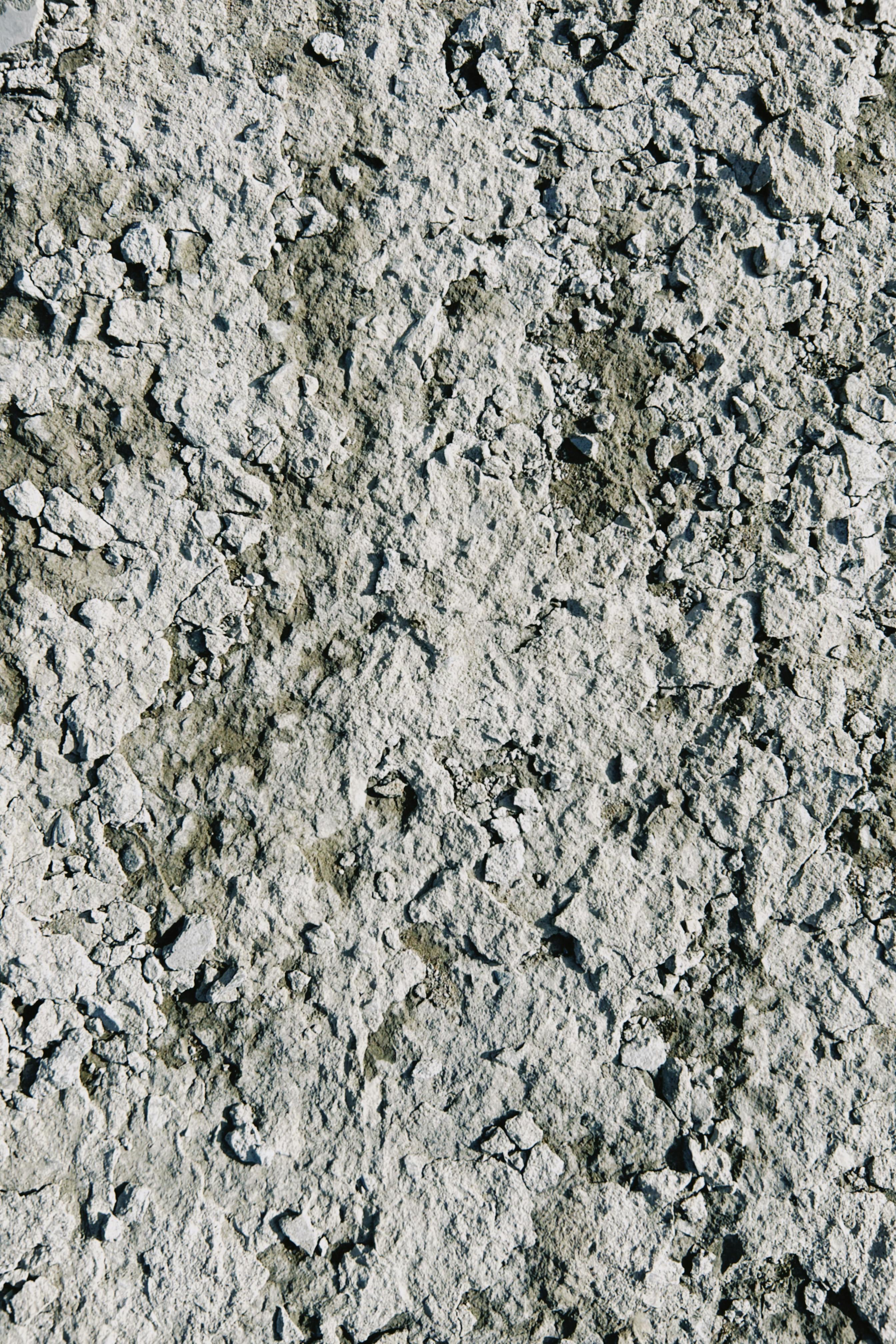 Free Detailed close-up texture of a rough, gray, rocky surface, perfect for backgrounds. Stock Photo