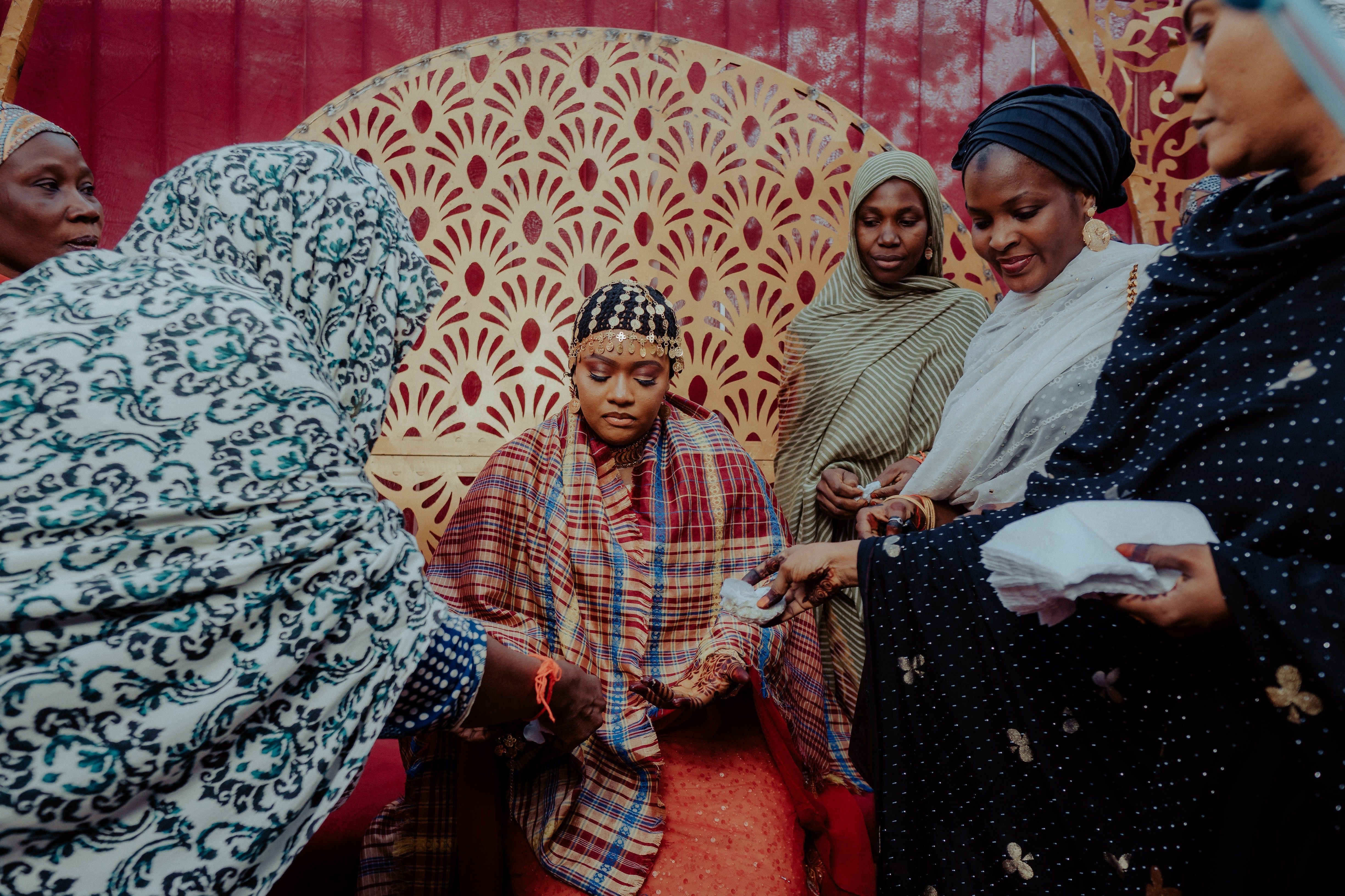 Traditional African Ceremony with Women Gathering · Free Stock Photo