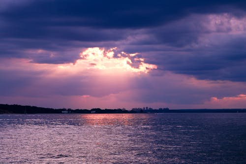 atardecer, 好天空, 海灘 的 免費圖庫相片