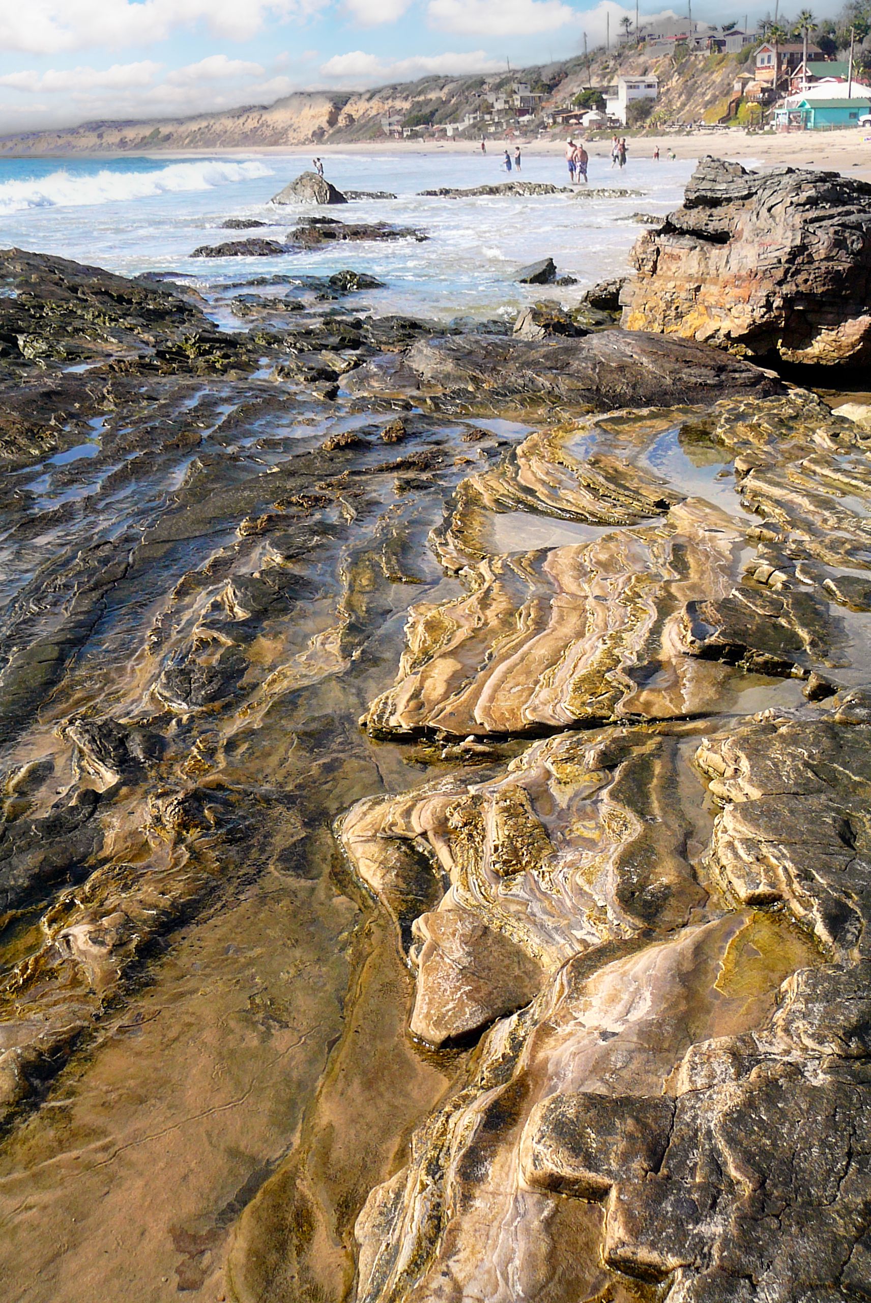 Dramatic Tidal Rocks at Laguna Beach · Free Stock Photo