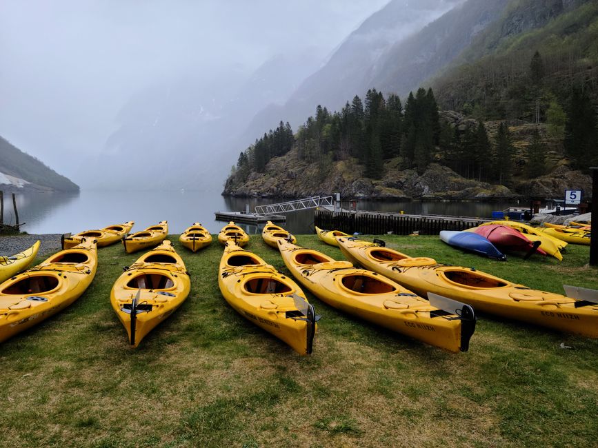 Kayak Rivière à Nitelva - Rapides Classe II