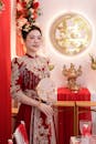 Elegant Traditional Asian Wedding Attire