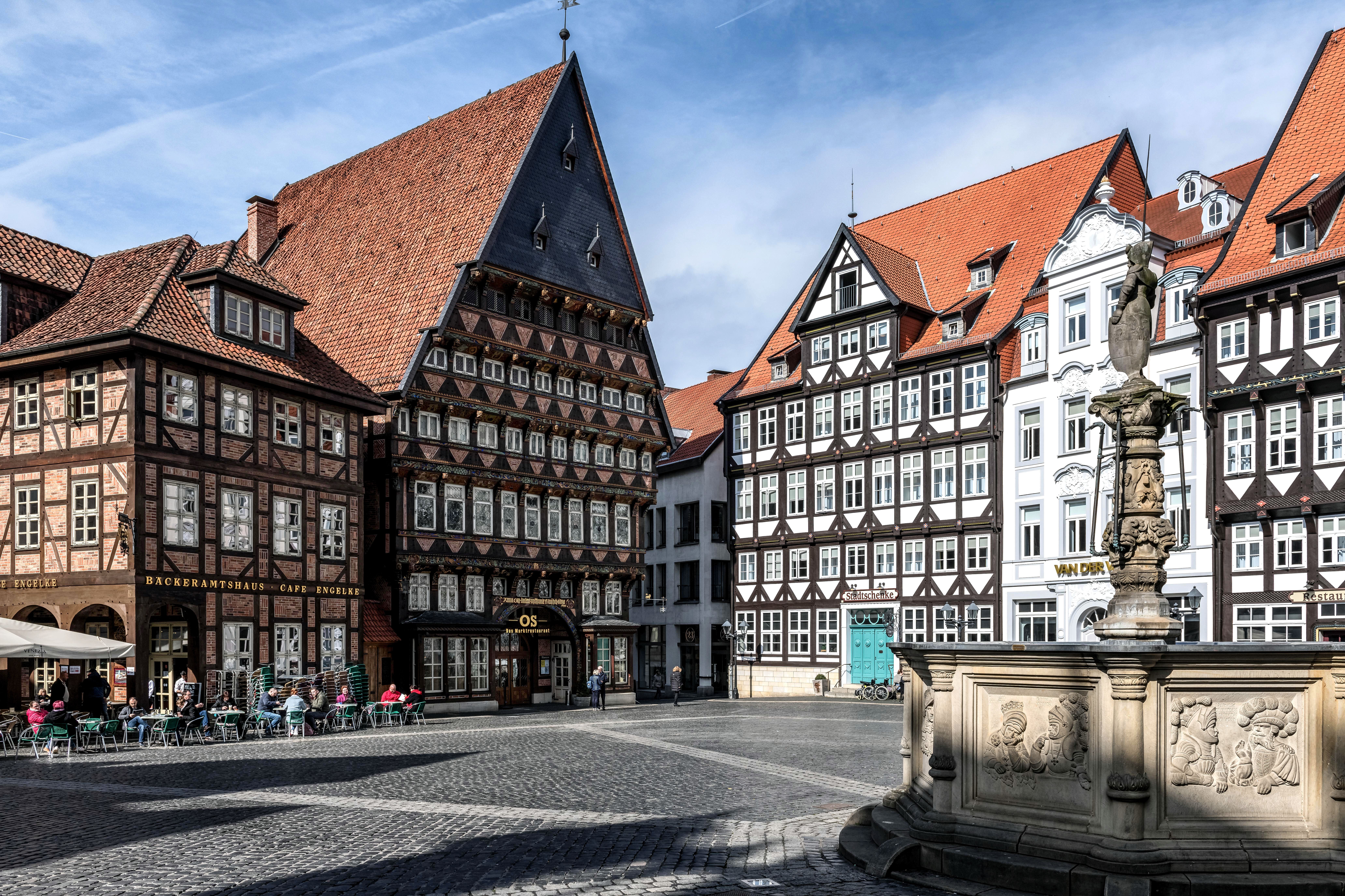 Historische Stadttour durch deutsche Altstadt