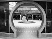 Traditional Chinese Courtyard in Hong Kong
