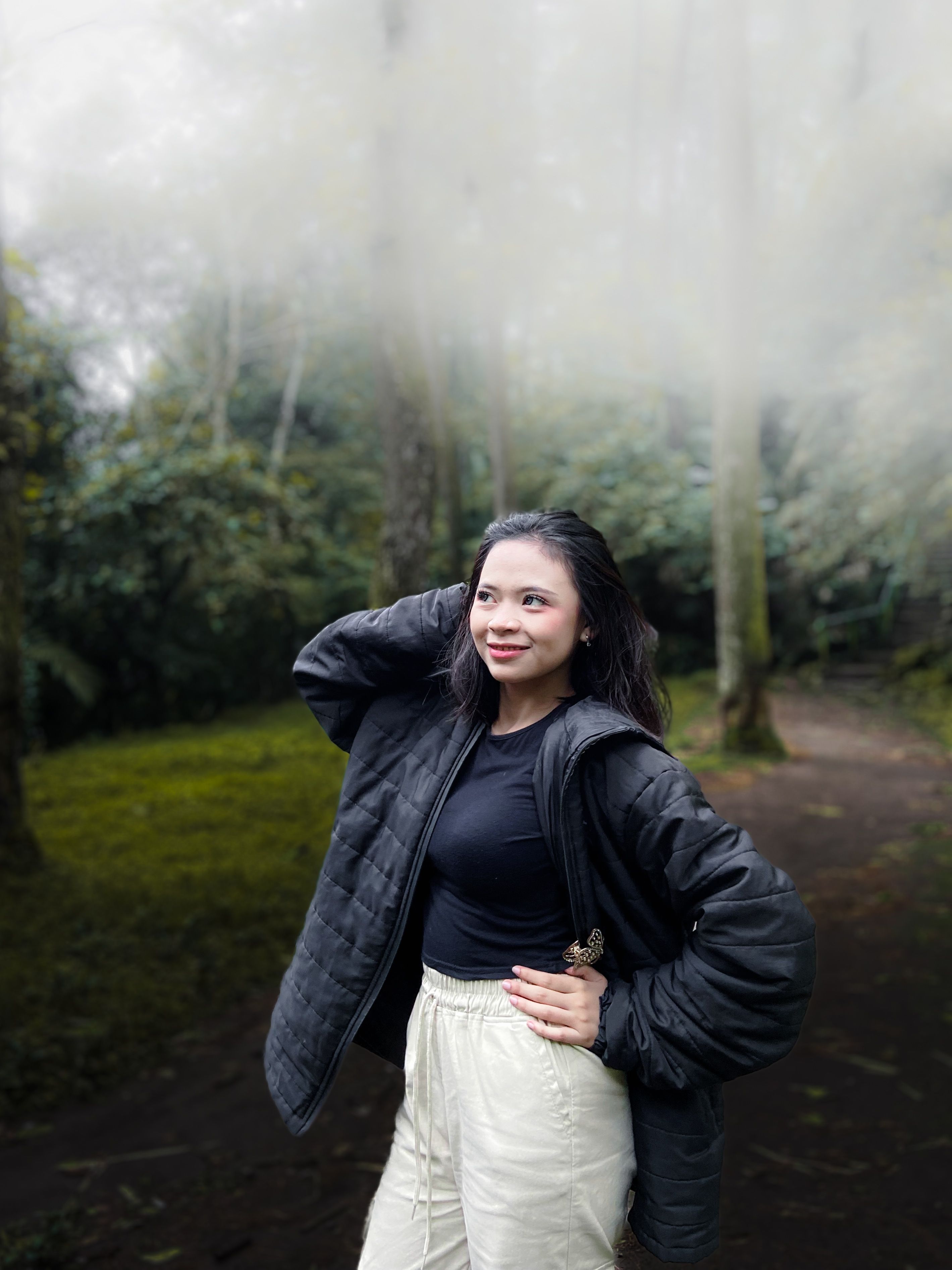 Young Woman in West Java Forest · Free Stock Photo