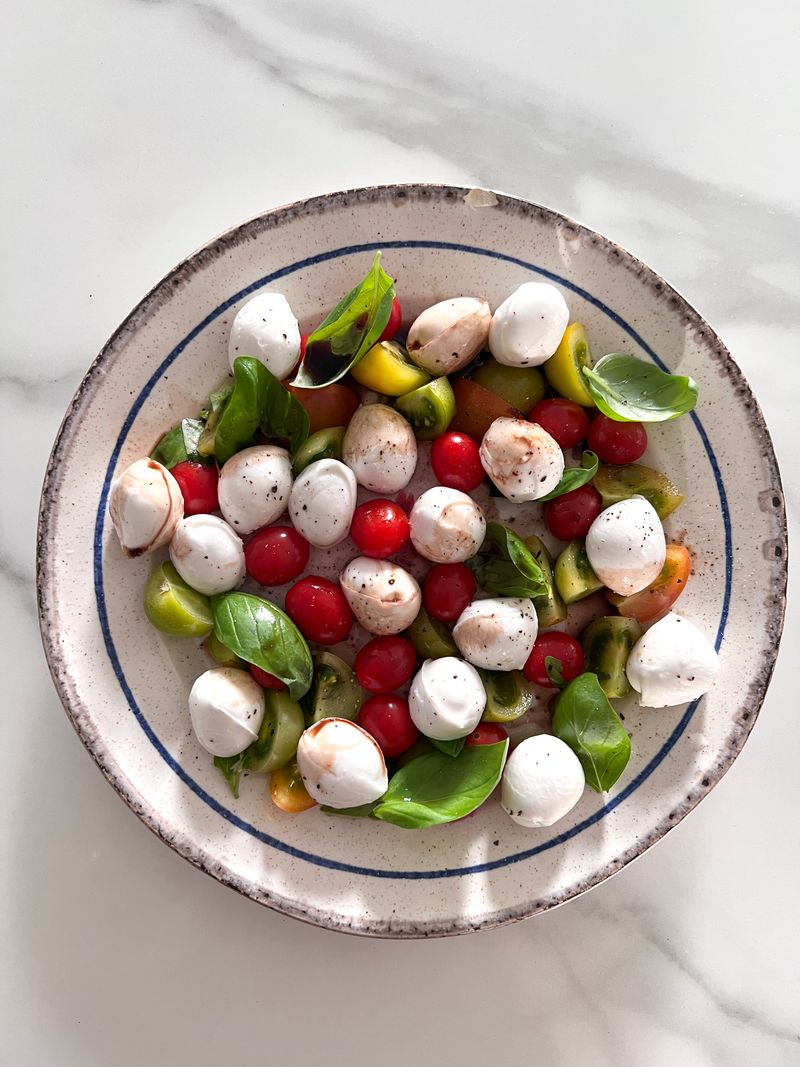 Shredded Mozzarella Salad from PIZZA & STEAK MASTER in Philadelphia