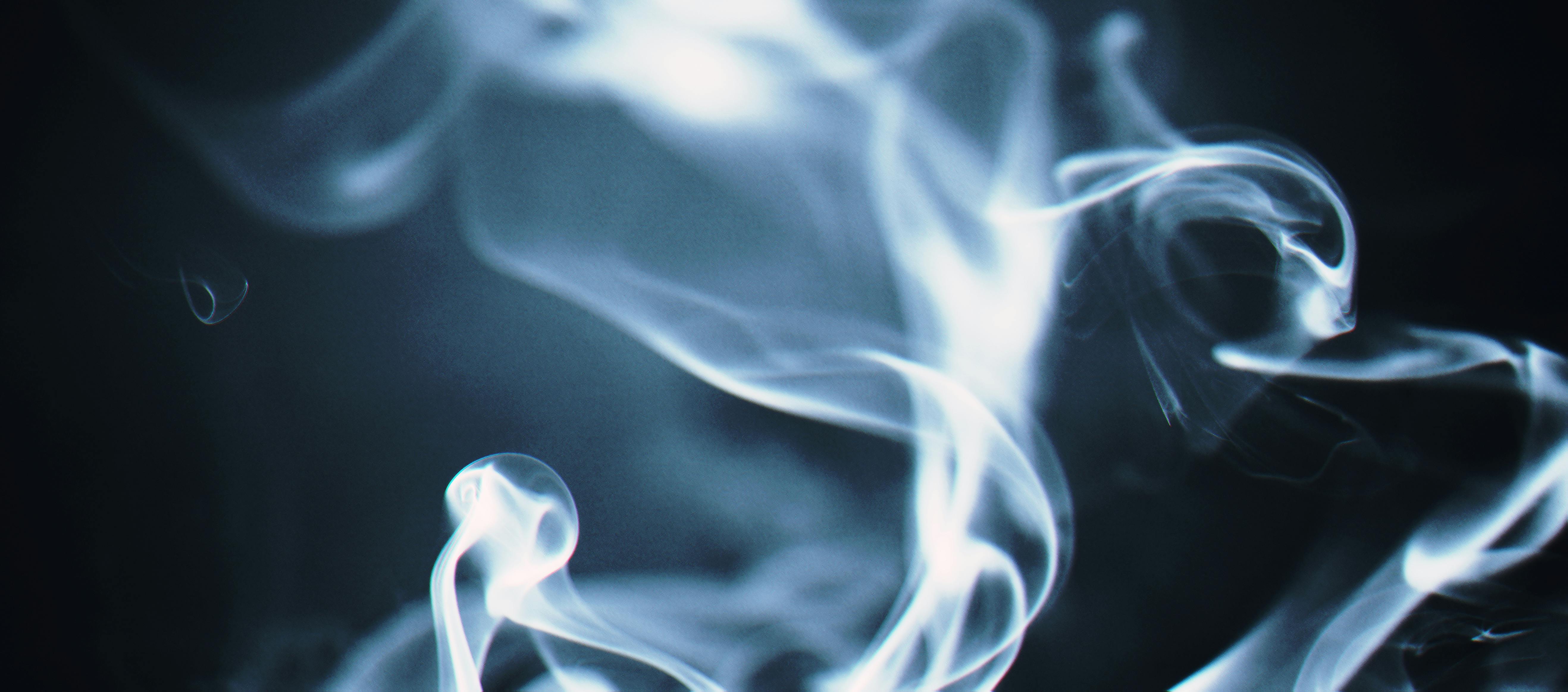 White Smoke Wallpaper Free Stock Photo