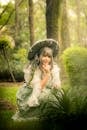 Enchanting Fantasy Cosplay in Lush Park Setting