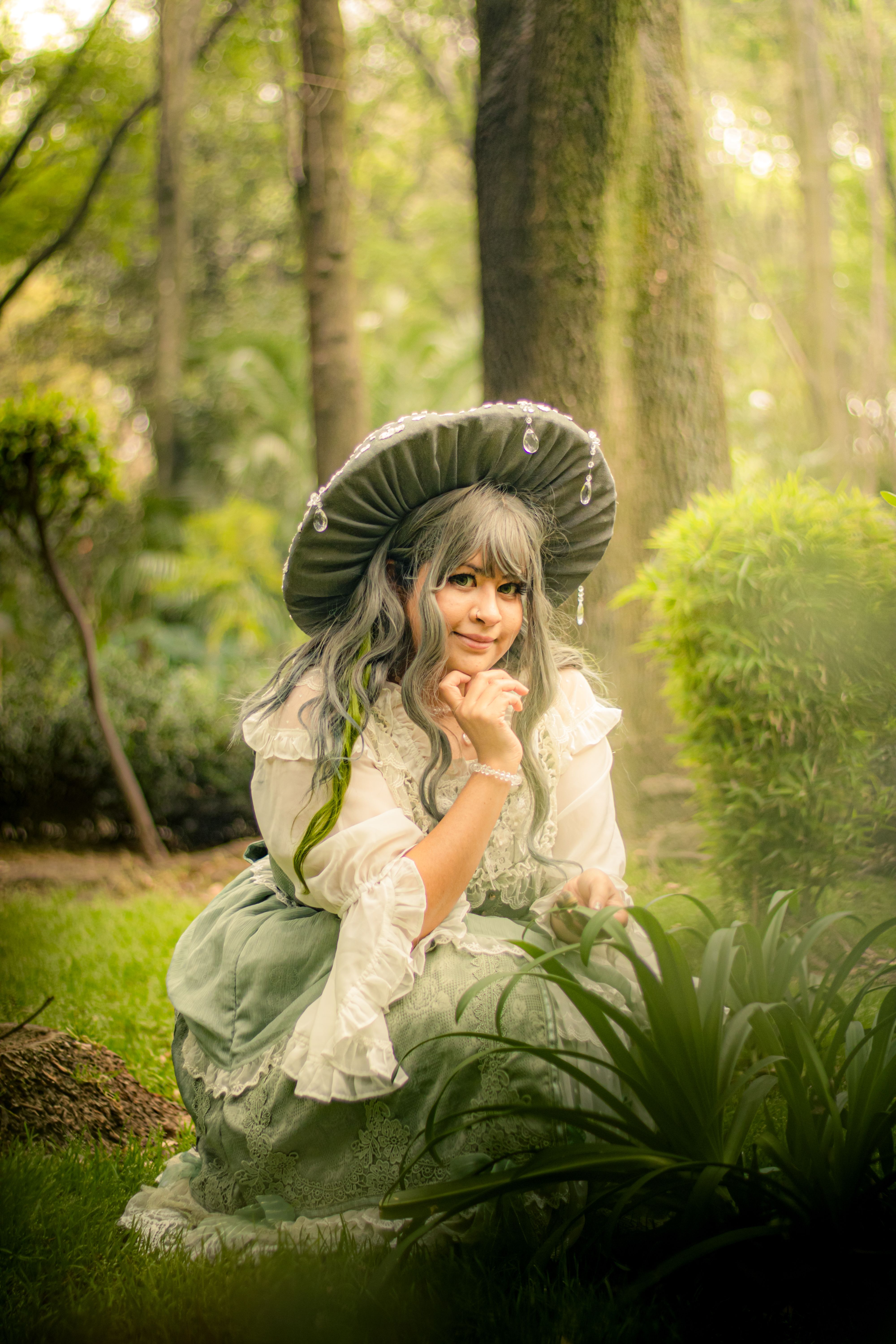 Enchanting Fantasy Cosplay in Lush Park Setting · Free Stock Photo
