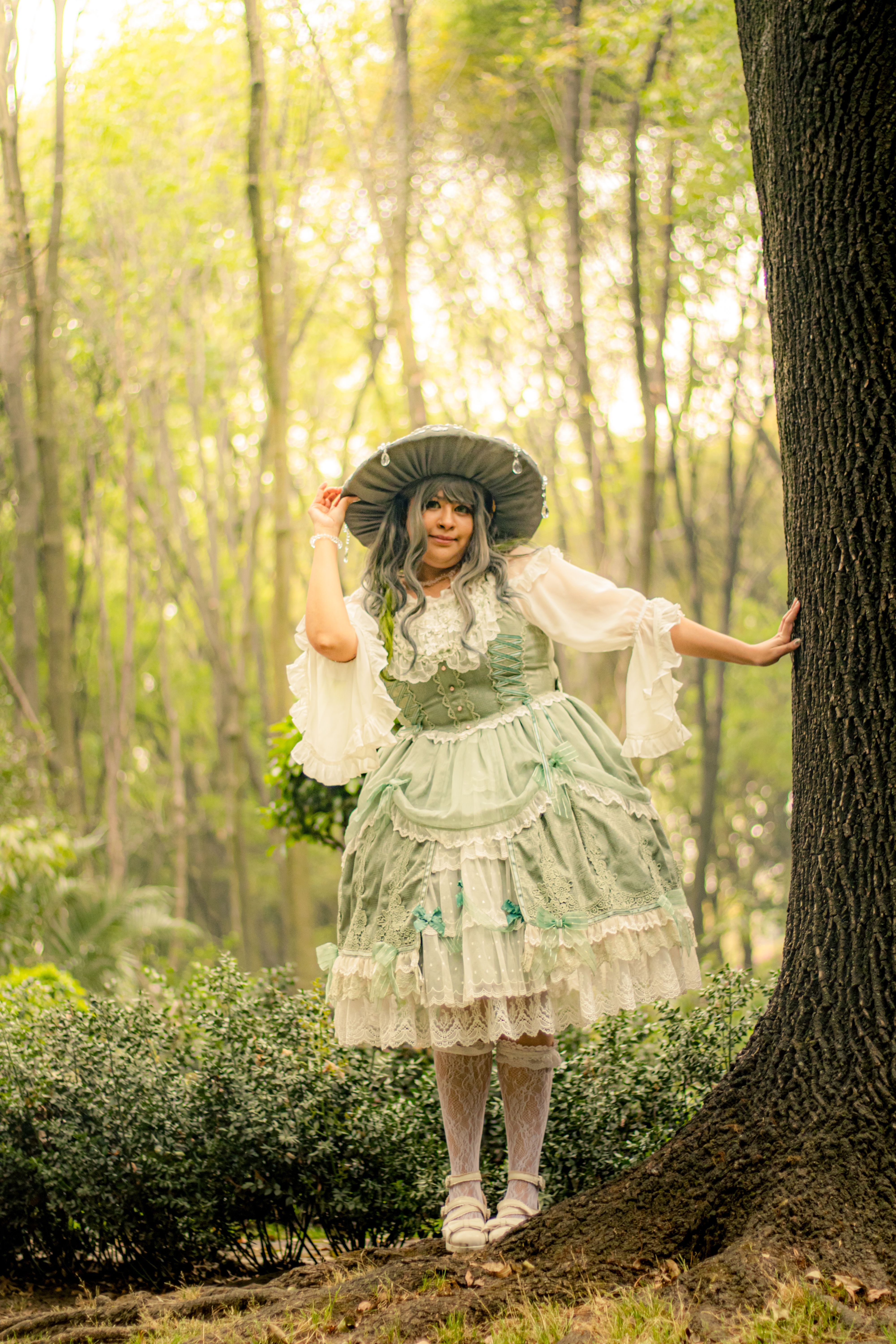 Outdoor Cosplay in Urban Park Setting · Free Stock Photo