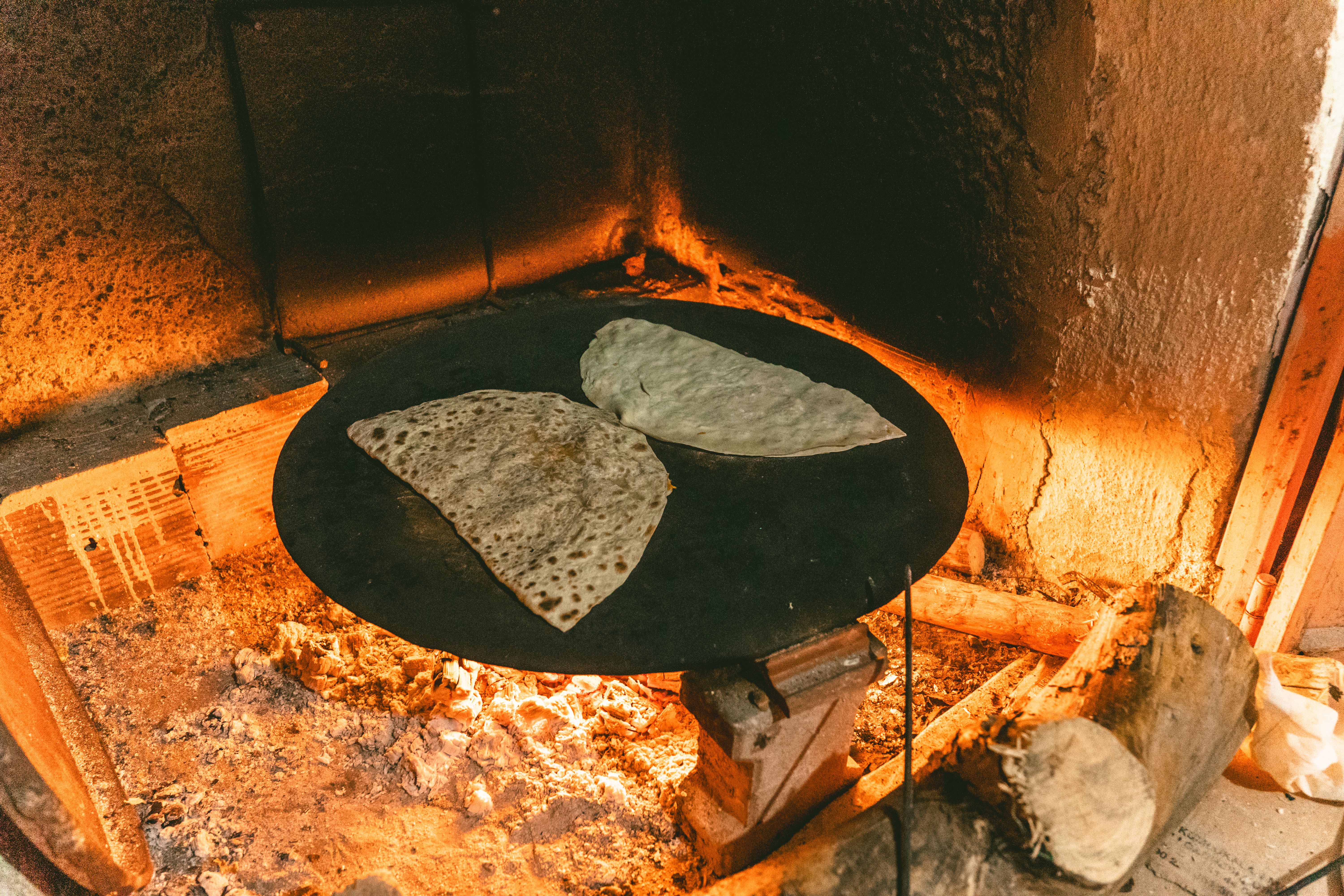 30-Minute Sourdough Discard Cajun Spiced Cornmeal Flatbread