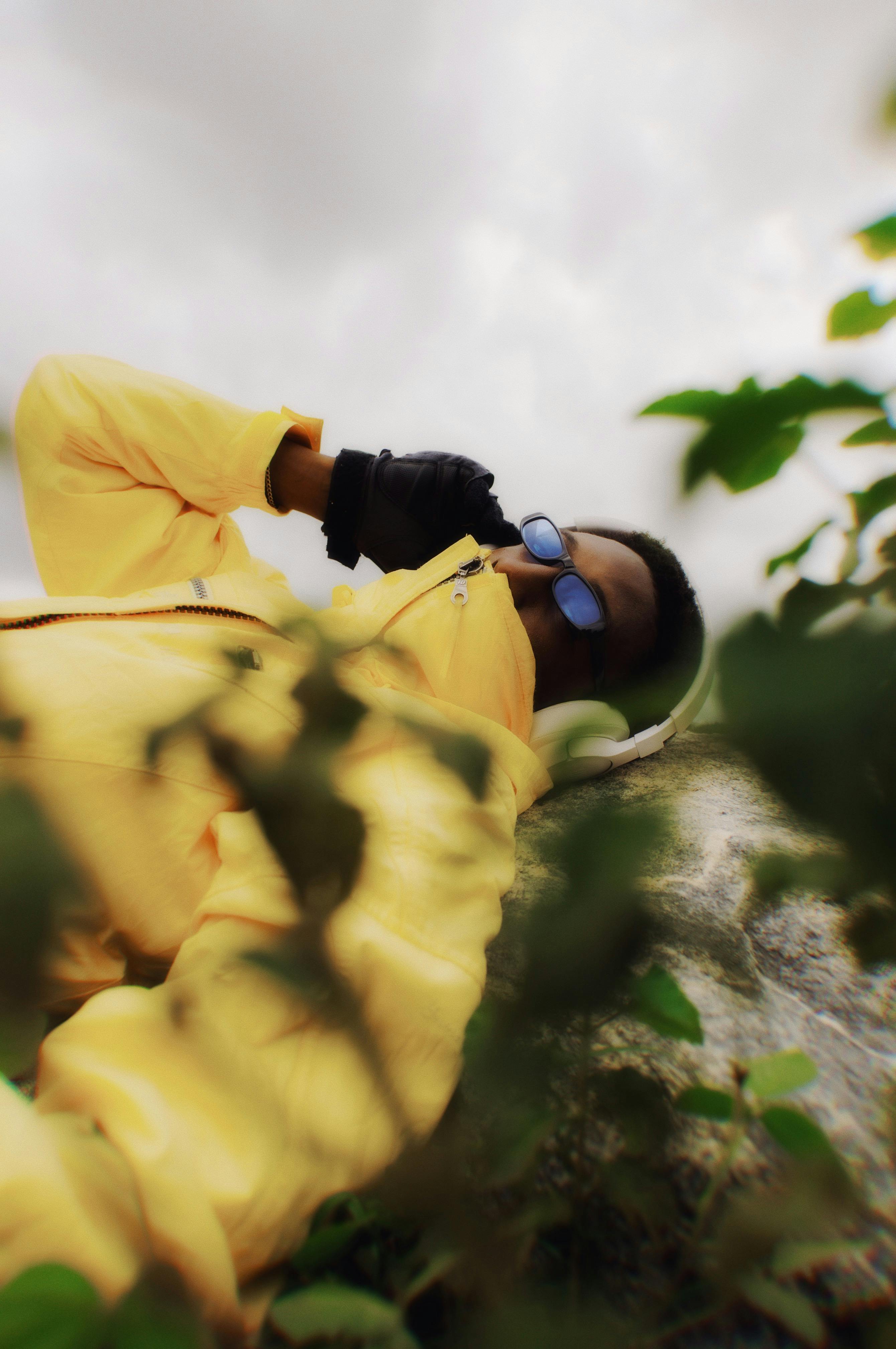 Δωρεάν στοκ φωτογραφιών με afro μαλλιά, vsco, ακουστικά Φωτογραφία από στοκ φωτογραφιών