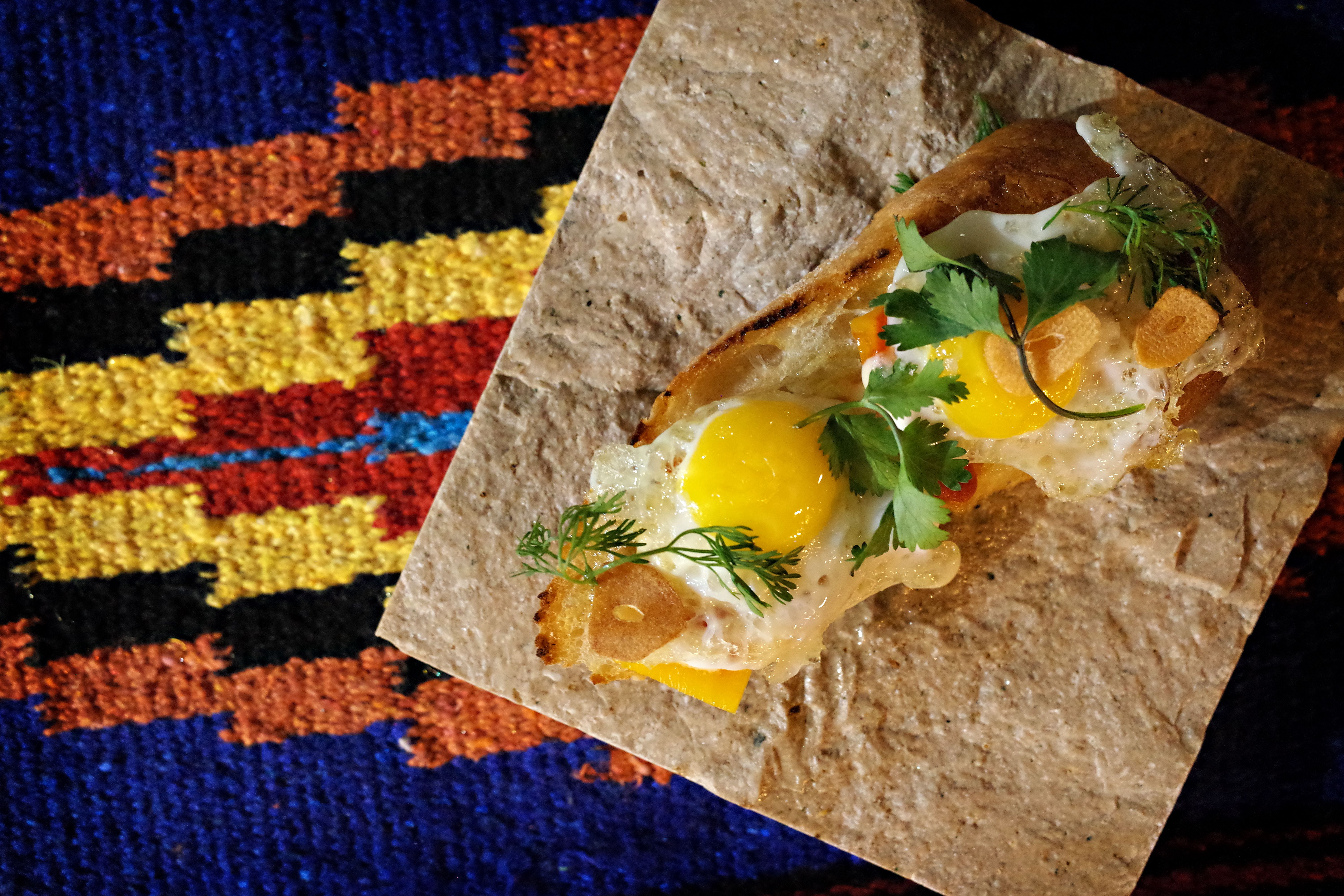 Cheesy Burrito with Charred Corn
