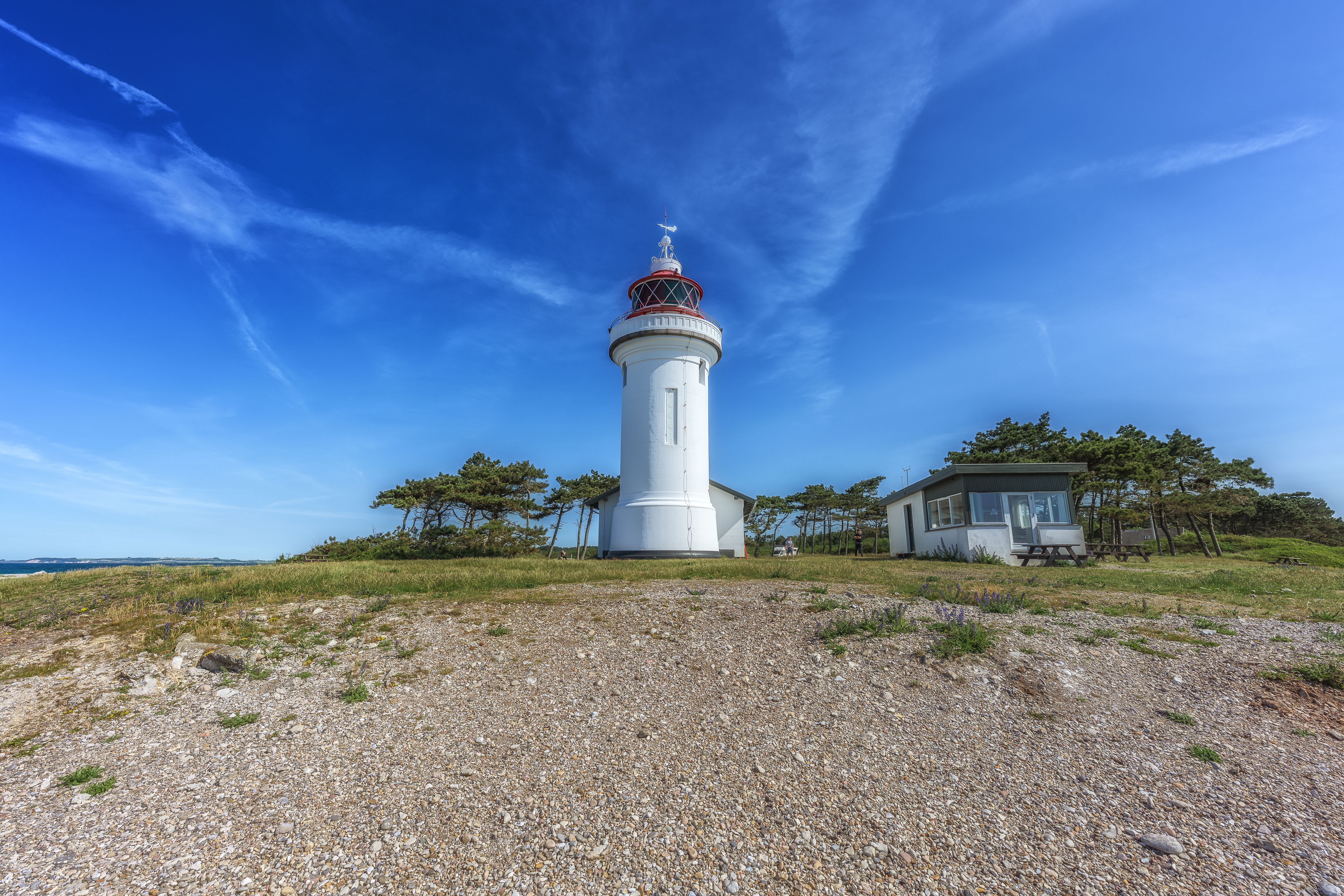 Scenic Lighthouse on Rocky Coastline