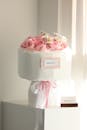 Elegant Bouquet of Pink Roses in Soft Light