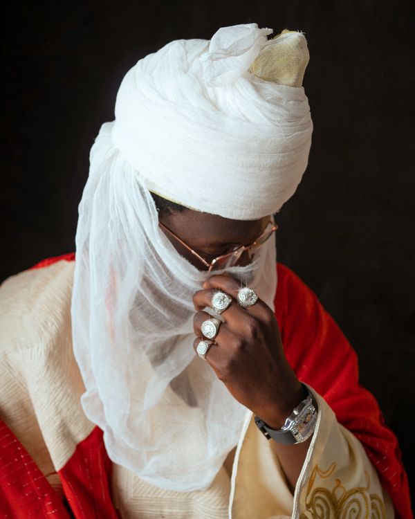 Regal Portrait of a Man in Traditional Attire · Free Stock Photo