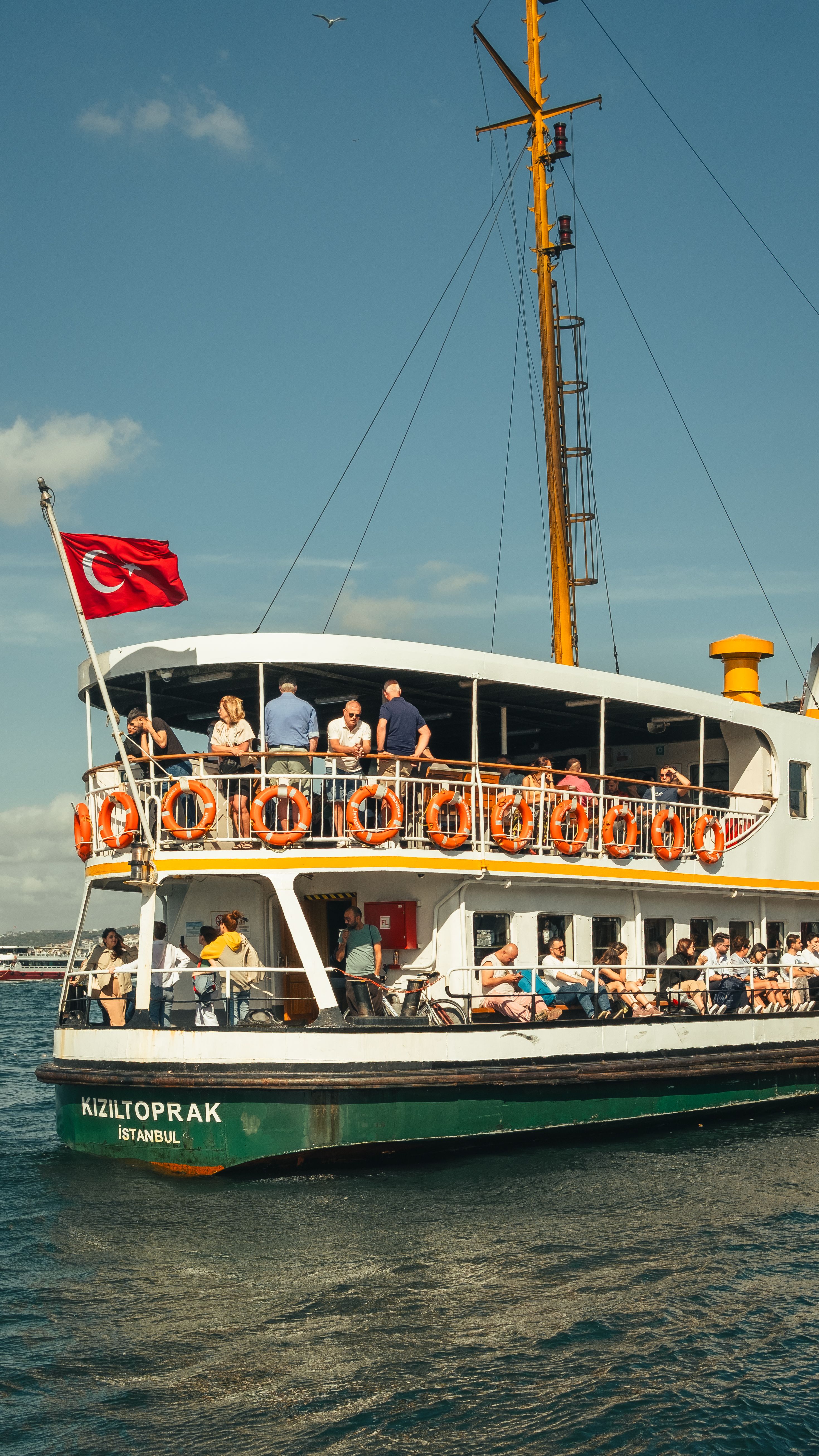 Scenic Ferry Ride on Bosphorus Strait · Free Stock Photo