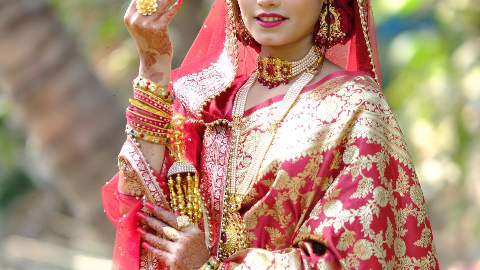 Limited edition bridal saree
