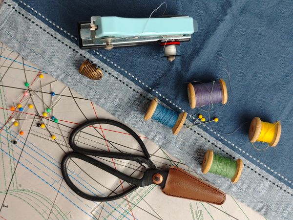 Piped Wool Overcoat