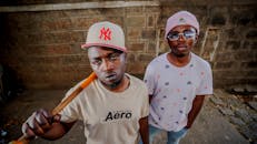 Casual Portrait of Two Men in Nairobi