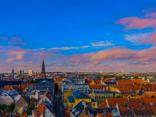 Free stock photo of city, denmark, sky Stock Photo
