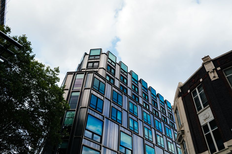 half|modern office building