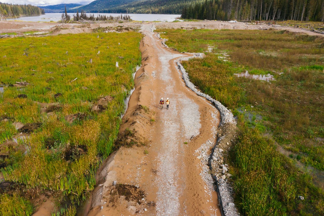 Free stock photo of dirt road, environmental remediation, mount polley Stock Photo
