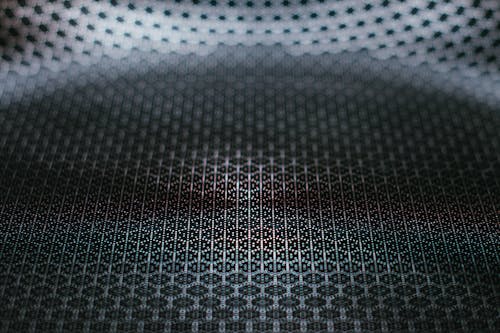 Gratis Tekstil Polka Dot Hitam Dan Putih Foto Stok
