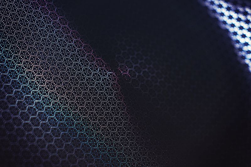 Color swatches and brand collateral on a desk